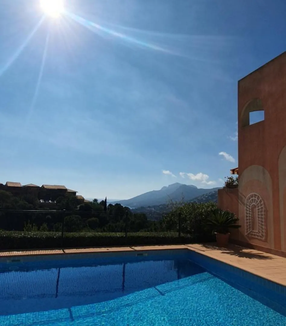 Architect'S Studio With Pool, Sea View And Ac Theoule-sur-Mer 0*,